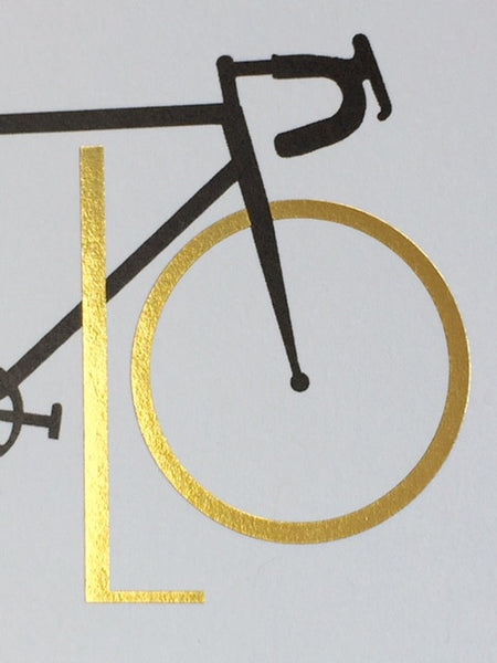 "YOLO" Bicycle Greeting Card