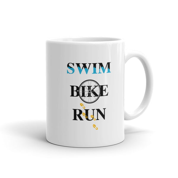 Swim Bike Run Mug - Triathlon