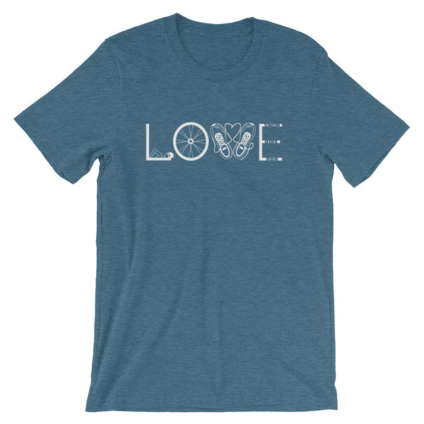 Triathlon Love Unisex T-Shirt